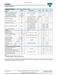 SI1062X-T1-GE3 Datasheet Page 2