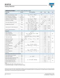 SI1071X-T1-GE3 Datasheet Page 2