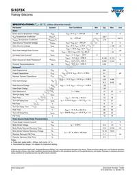SI1073X-T1-E3 Datasheet Page 2