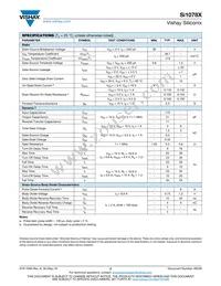 SI1078X-T1-GE3 Datasheet Page 2