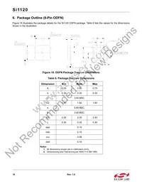 SI1120-A-GM Datasheet Page 18