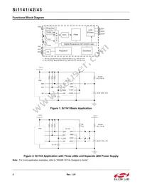 SI1142-A11-YM0R Datasheet Page 2