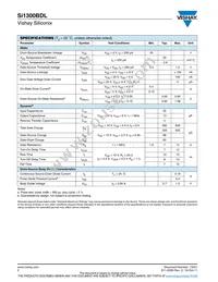 SI1300BDL-T1-GE3 Datasheet Page 2