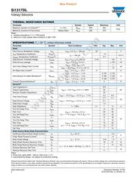 SI1317DL-T1-GE3 Datasheet Page 2