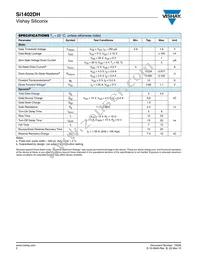 SI1402DH-T1-GE3 Datasheet Page 2