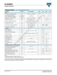 SI1404BDH-T1-E3 Datasheet Page 2