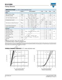 SI1413DH-T1-GE3 Datasheet Page 2