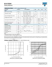 SI1417EDH-T1-GE3 Datasheet Page 2