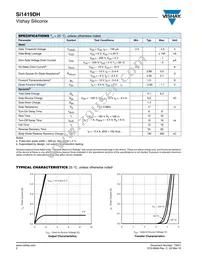 SI1419DH-T1-E3 Datasheet Page 2