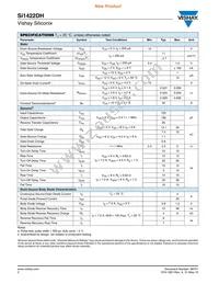 SI1422DH-T1-GE3 Datasheet Page 2