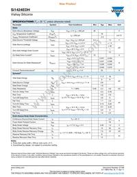 SI1424EDH-T1-GE3 Datasheet Page 2