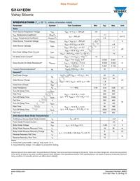 SI1441EDH-T1-GE3 Datasheet Page 2