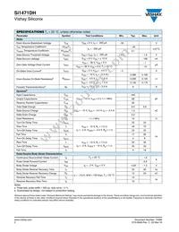SI1471DH-T1-GE3 Datasheet Page 2