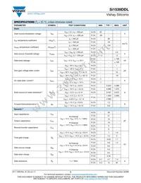 SI1539DDL-T1-GE3 Datasheet Page 2