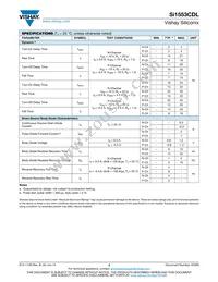 SI1553CDL-T1-GE3 Datasheet Page 3