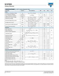 SI1970DH-T1-E3 Datasheet Page 2