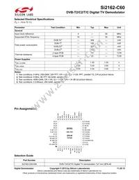 SI2162-C60-GM Datasheet Page 2