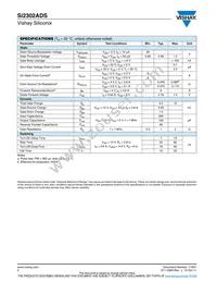 SI2302ADS-T1-GE3 Datasheet Page 2