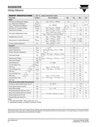 SI2303CDS-T1-E3 Datasheet Page 2