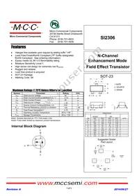SI2306-TP Datasheet Cover