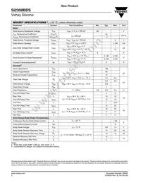 SI2308BDS-T1-GE3 Datasheet Page 2