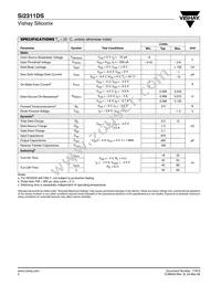 SI2311DS-T1-GE3 Datasheet Page 2