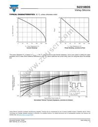 SI2316BDS-T1-E3 Datasheet Page 5