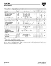 SI2319DS-T1-GE3 Datasheet Page 2