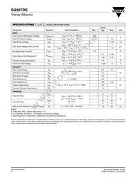 SI2327DS-T1-GE3 Datasheet Page 2