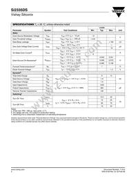 SI2335DS-T1-E3 Datasheet Page 2