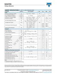 SI2347DS-T1-GE3 Datasheet Page 2