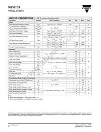 SI2351DS-T1-GE3 Datasheet Page 2