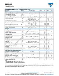 SI2369DS-T1-GE3 Datasheet Page 2