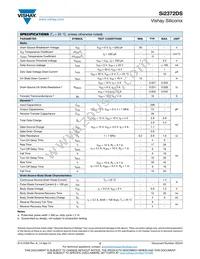 SI2372DS-T1-GE3 Datasheet Page 2