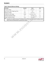 SI2401-FS Datasheet Page 8