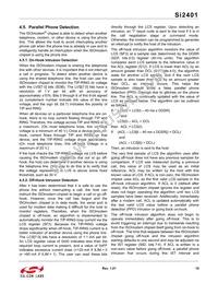 SI2401-FS Datasheet Page 19