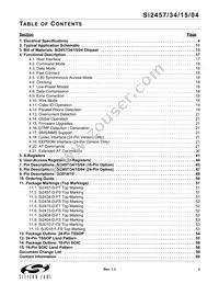 SI2457-C-GTR Datasheet Page 3