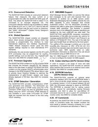 SI2457-C-GTR Datasheet Page 21