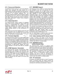 SI2457-D-GT Datasheet Page 21
