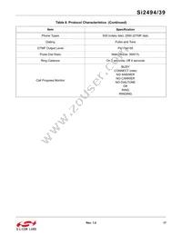 SI2494-A-GM Datasheet Page 17