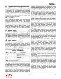 SI3000-C-GSR Datasheet Page 15