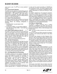 SI3008-B-FS Datasheet Page 16