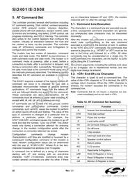 SI3008-B-FS Datasheet Page 20