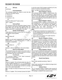 SI3008-B-FS Datasheet Page 22