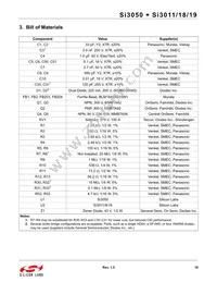 SI3019-F-KS Datasheet Page 19