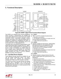 SI3019-F-KS Datasheet Page 21