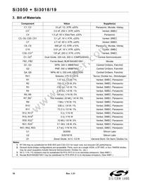SI3050-E-FM Datasheet Page 18