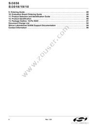 SI3056-KS Datasheet Page 4