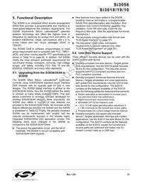 SI3056-KS Datasheet Page 21