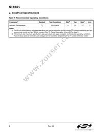 SI3069-A-FTR Datasheet Page 4